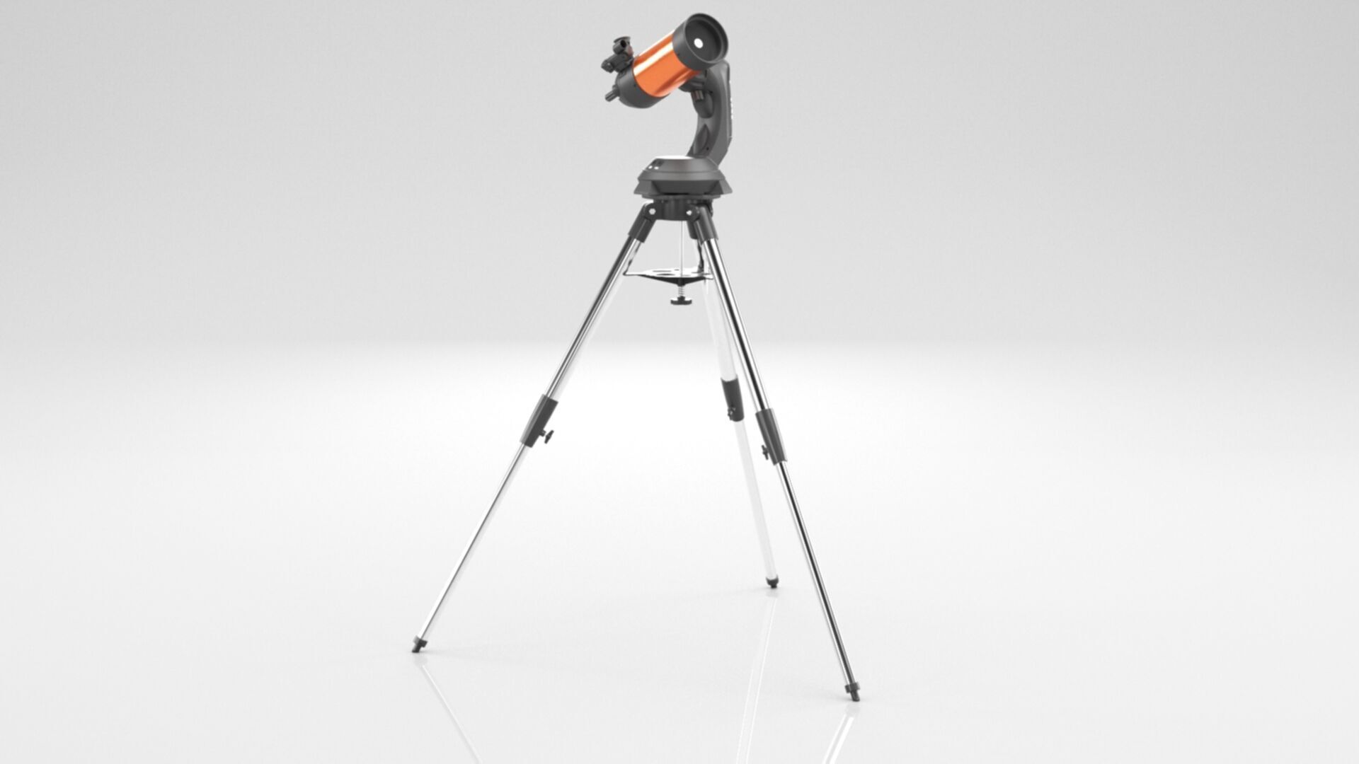 Celestron  NexStar 4SE Telescope Low-poly 3D model_4