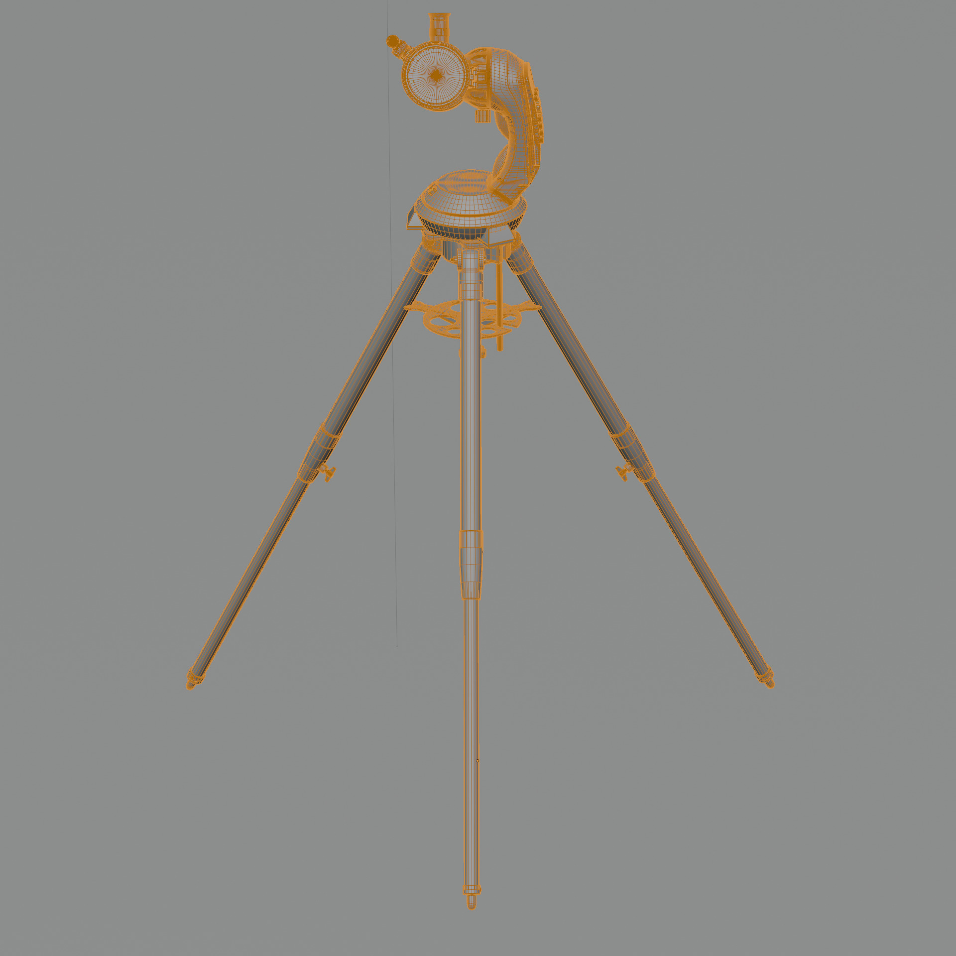 Celestron  NexStar 4SE Telescope Low-poly 3D model_18