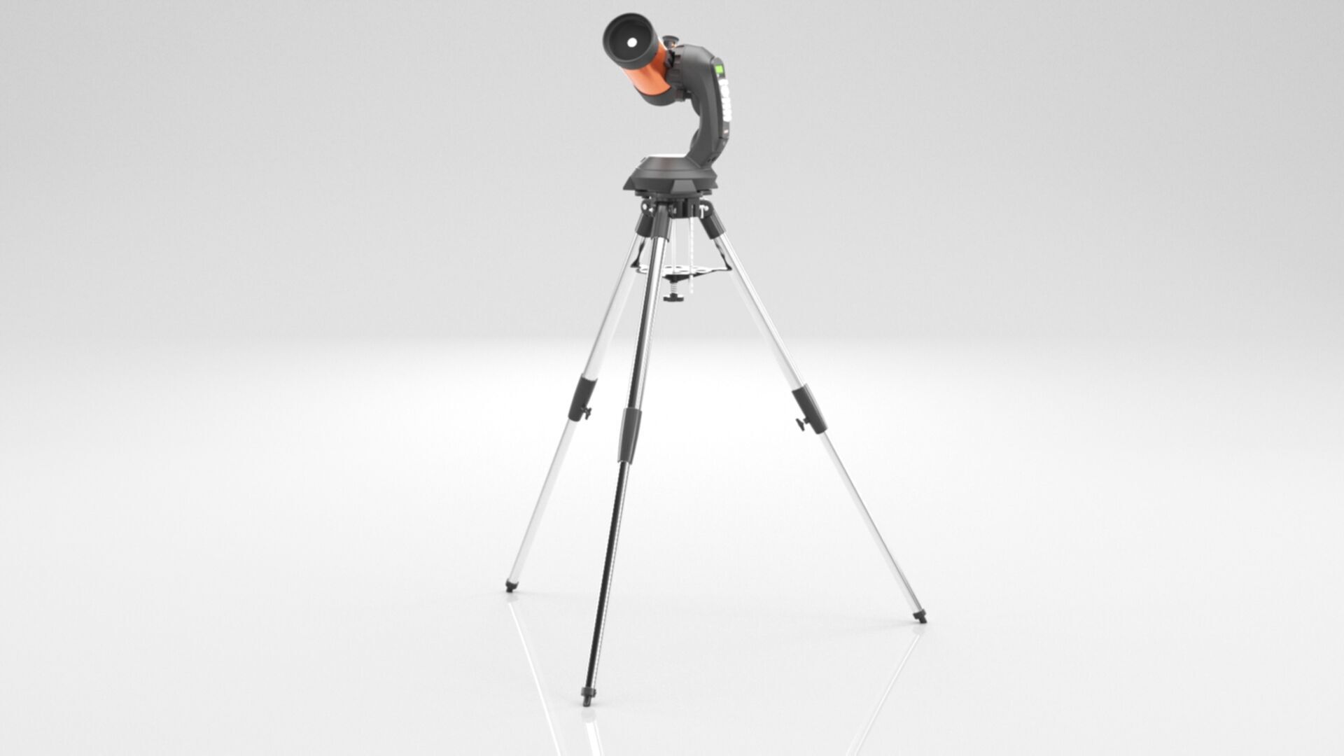 Celestron  NexStar 4SE Telescope Low-poly 3D model_14