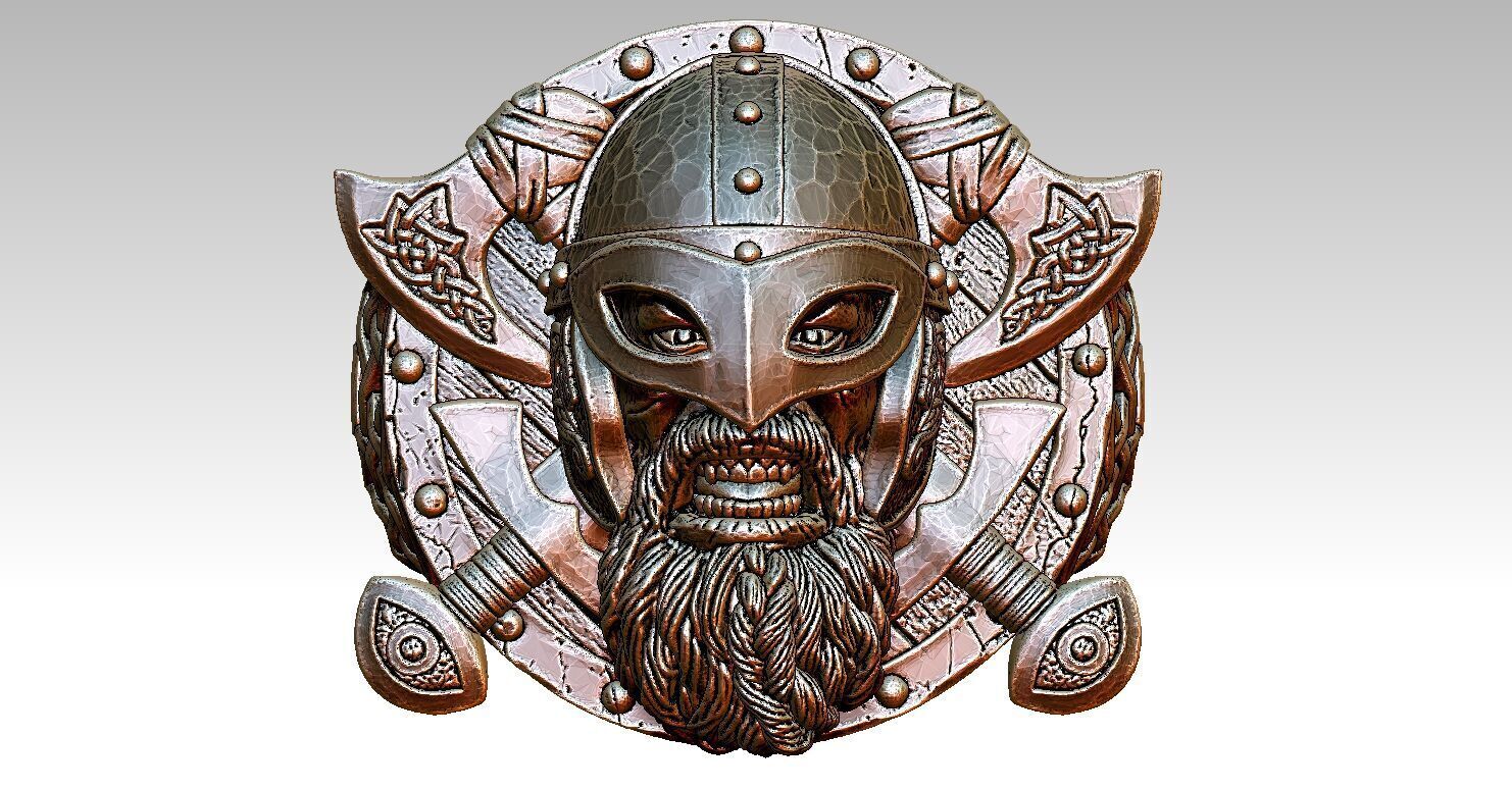 Skull Ring V01 3D print model_3