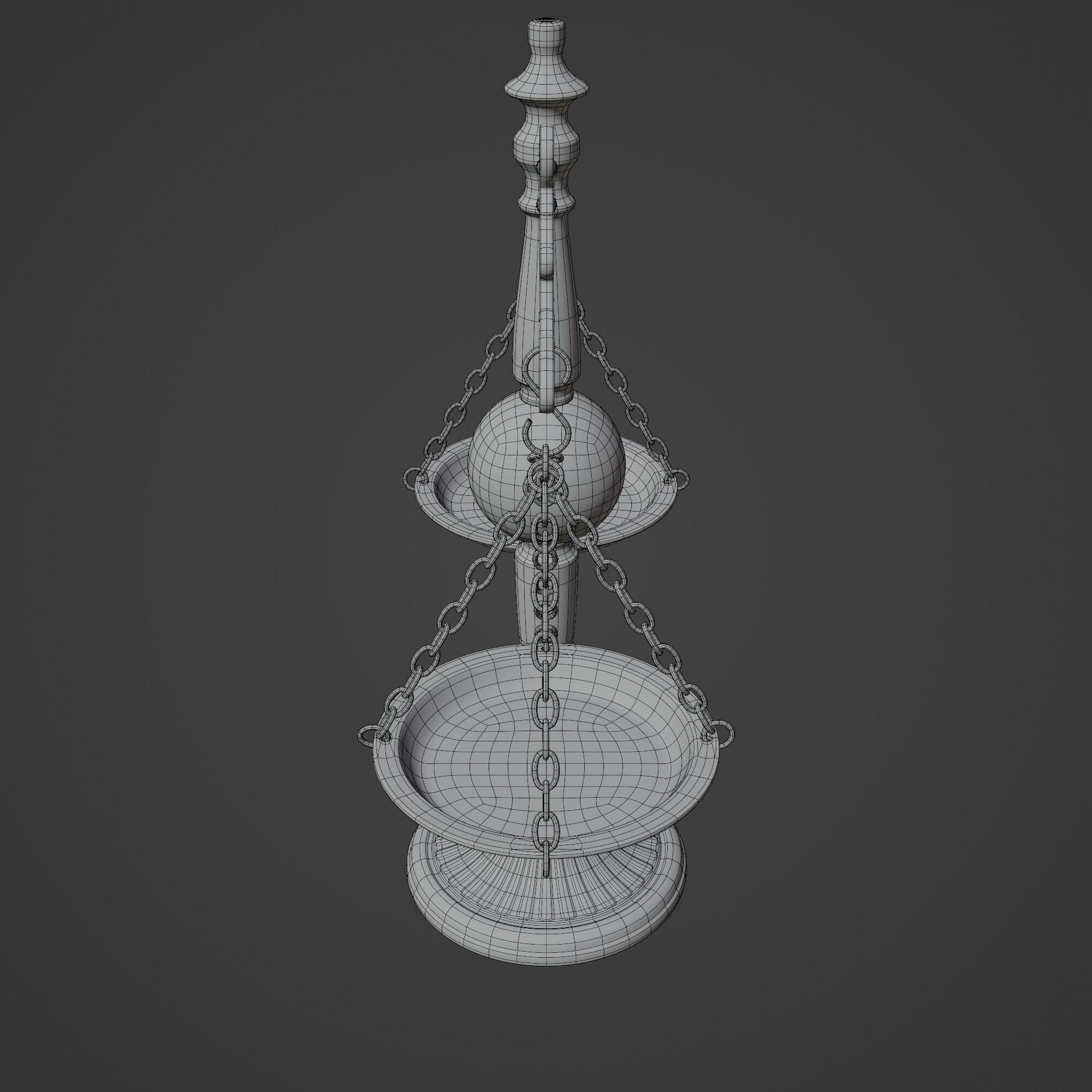 Scale Of Justice 3D model_11