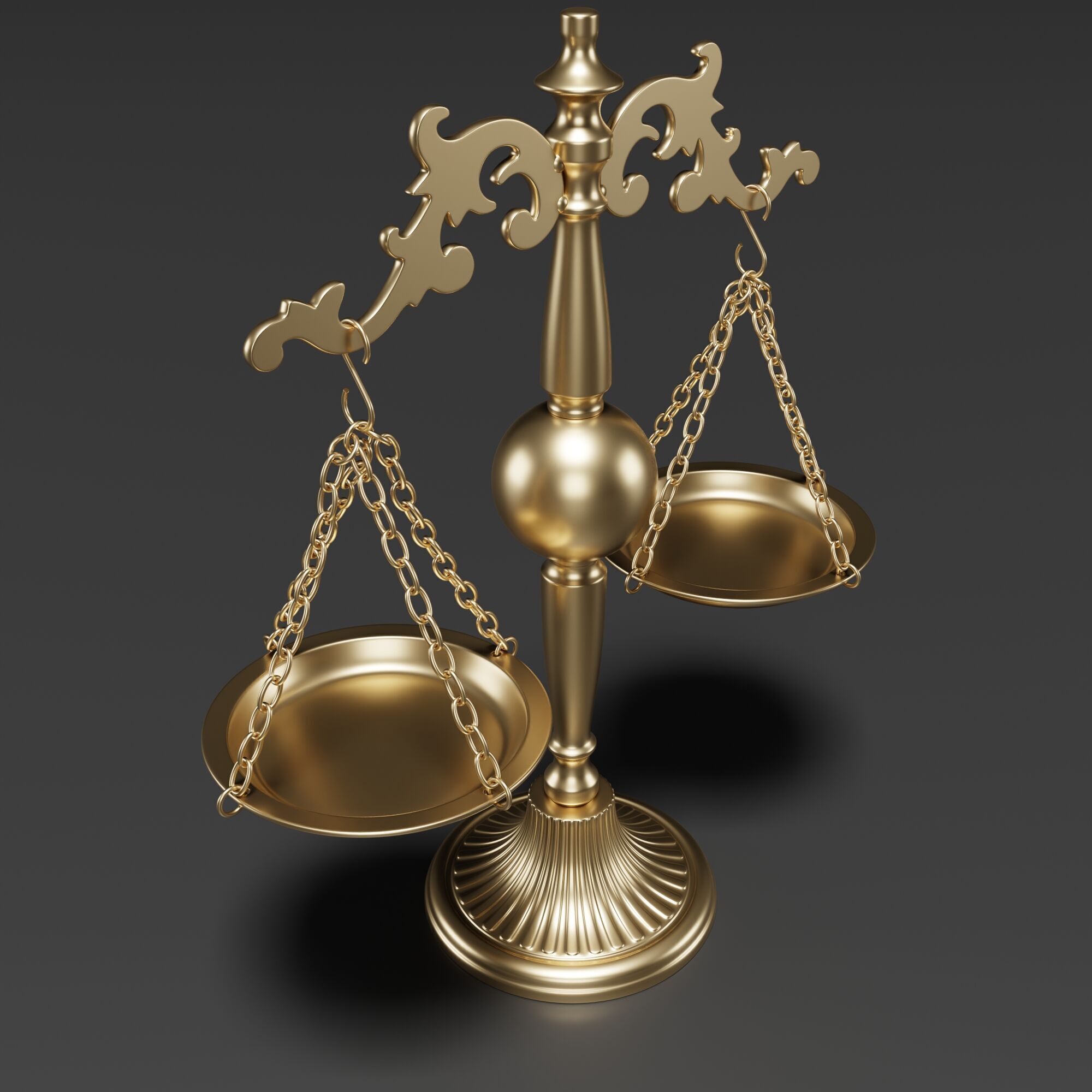 Scale Of Justice 3D model_3