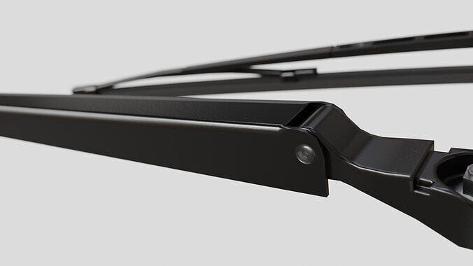Wiper Blade Low-poly 3D model 6
