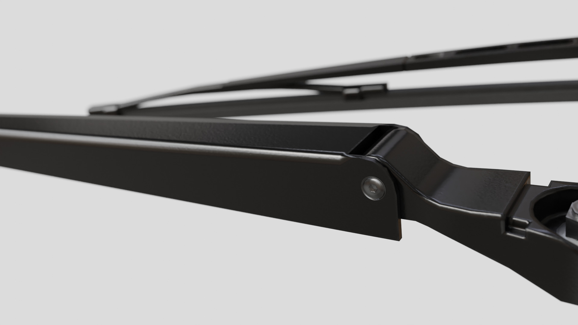 Wiper Blade Low-poly 3D model_5