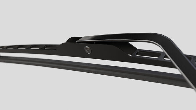 Wiper Blade Low-poly 3D model 5