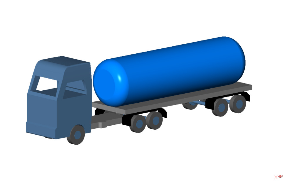 Trucks 3D 3D model_2