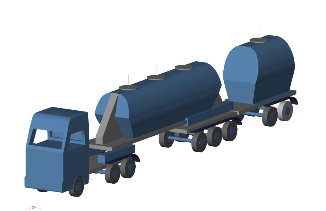 Trucks 3D 3D model_1