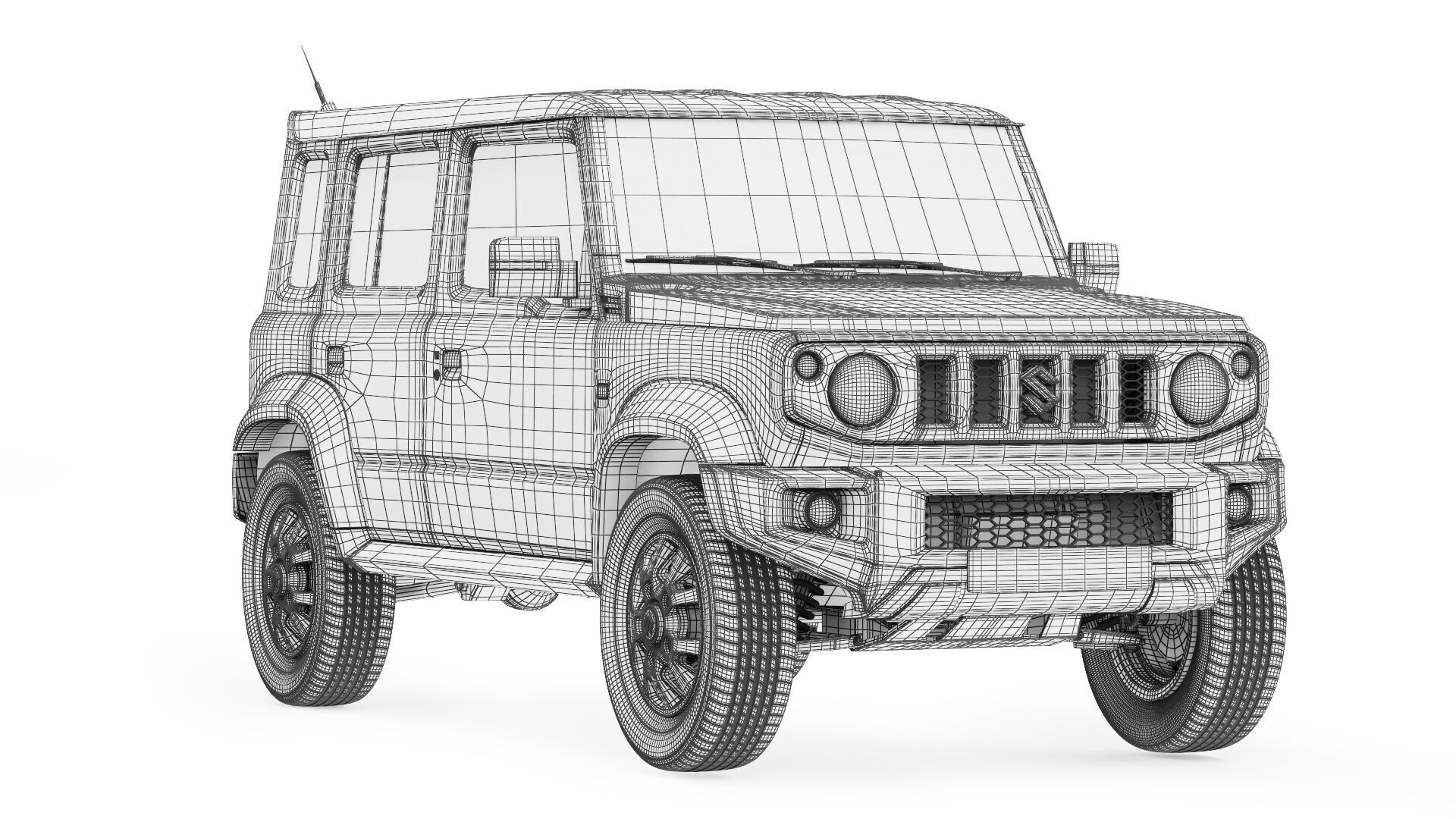 Suzuki Jimny 5-Door 2023 3D model_11