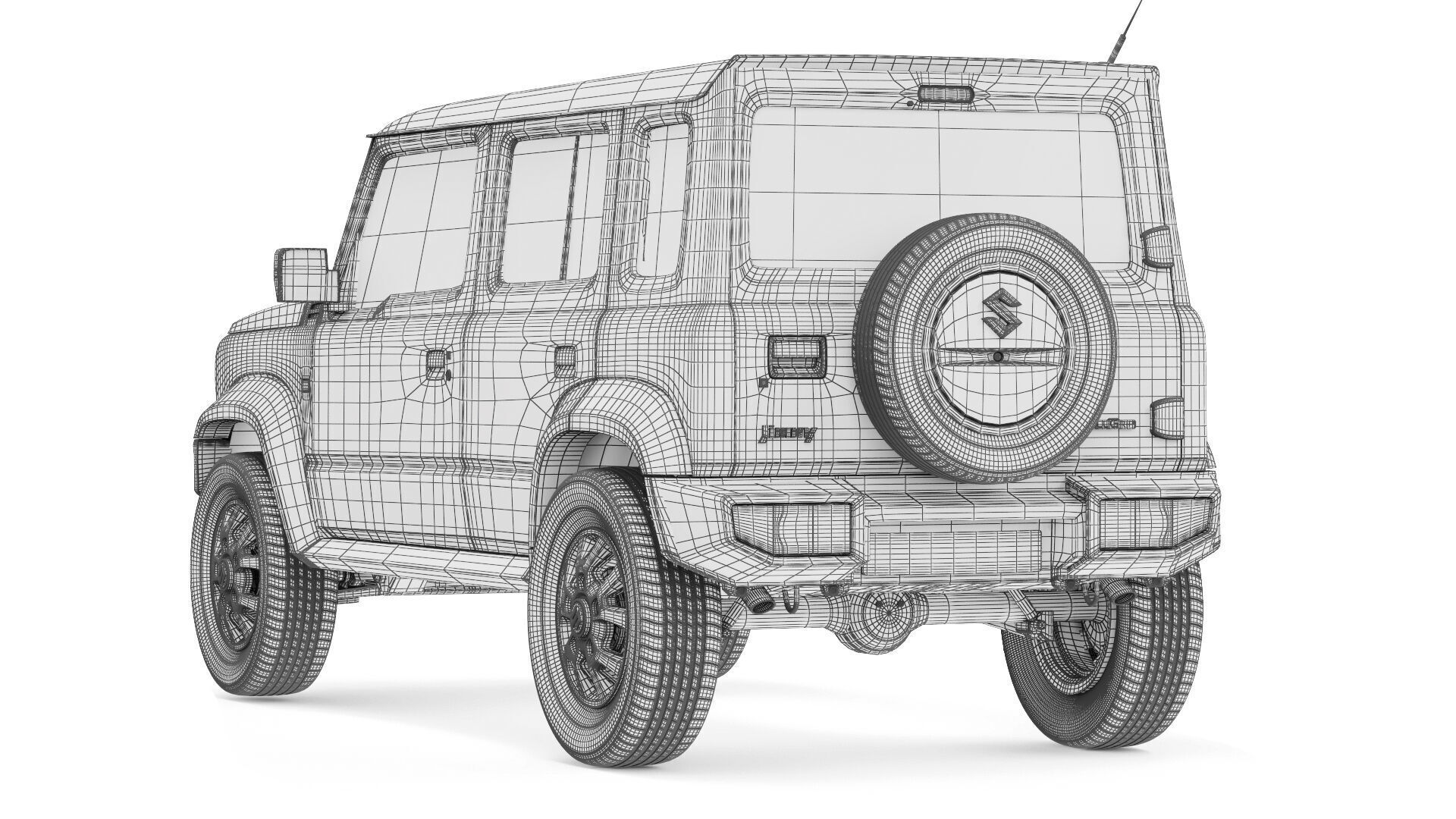 Suzuki Jimny 5-Door 2023 3D model_12