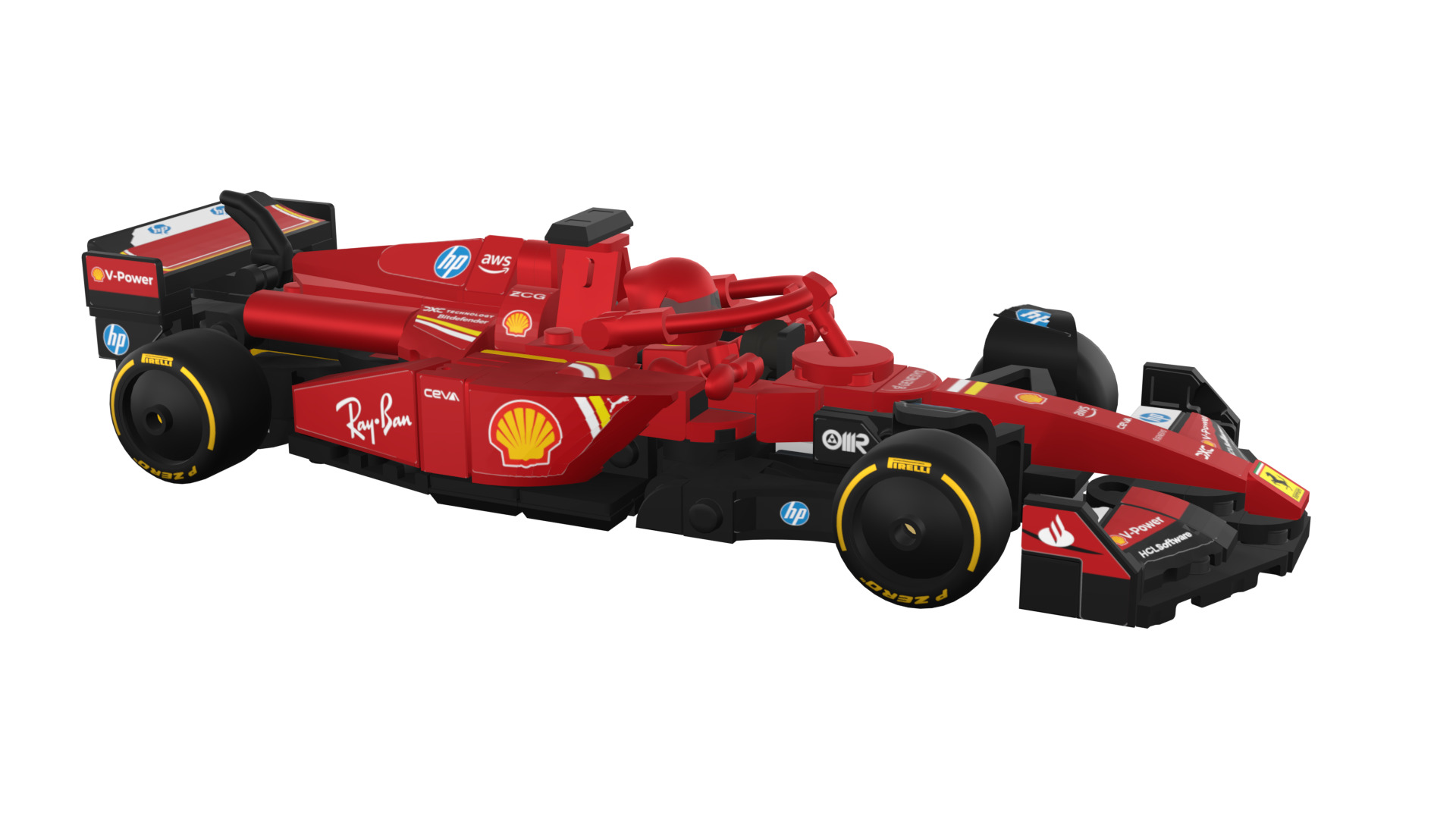 Wikibricks3D - 77242  Ferrari SF-24 --- Full Decal 3D print model_92