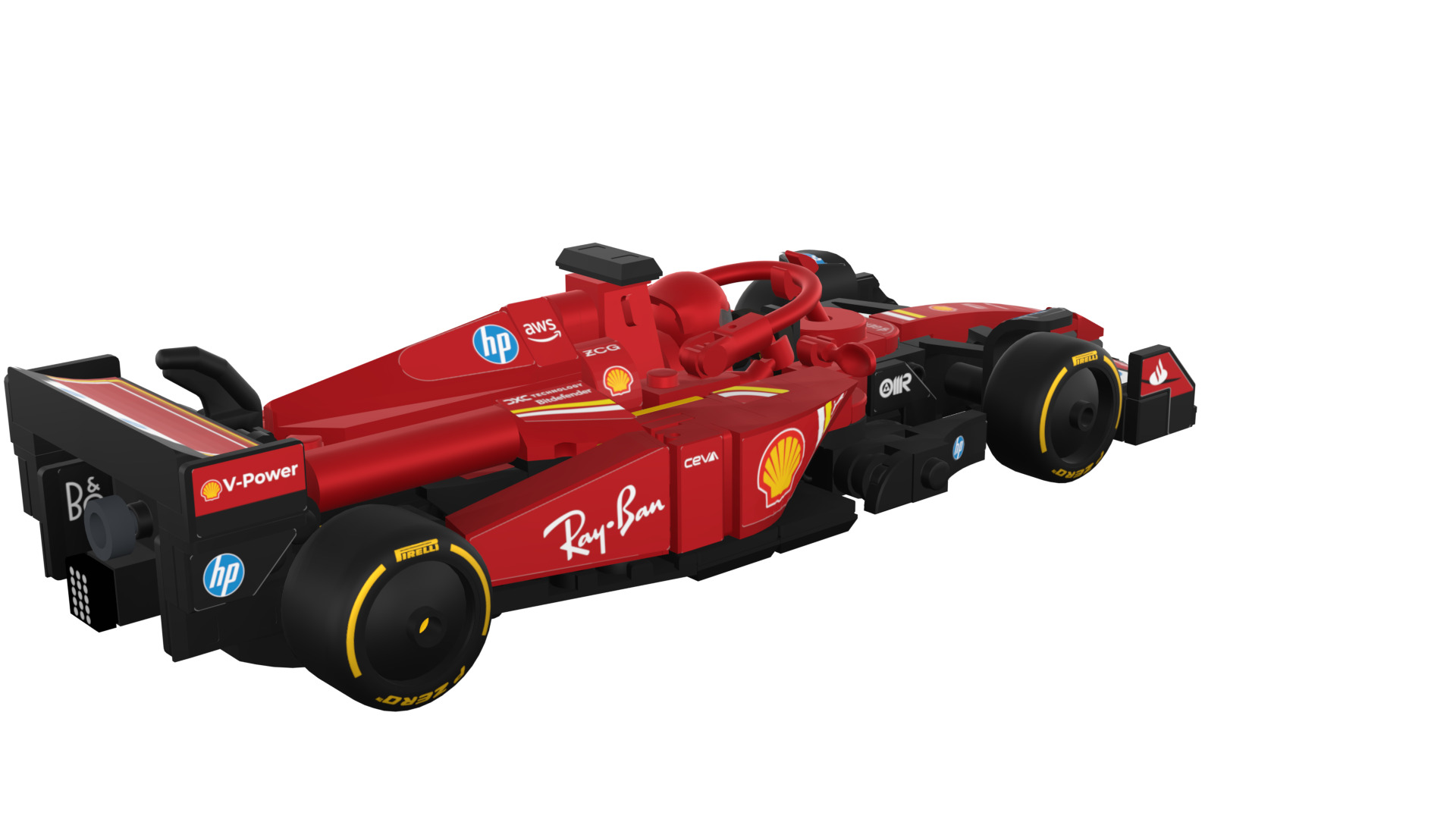 Wikibricks3D - 77242  Ferrari SF-24 --- Full Decal 3D print model_62
