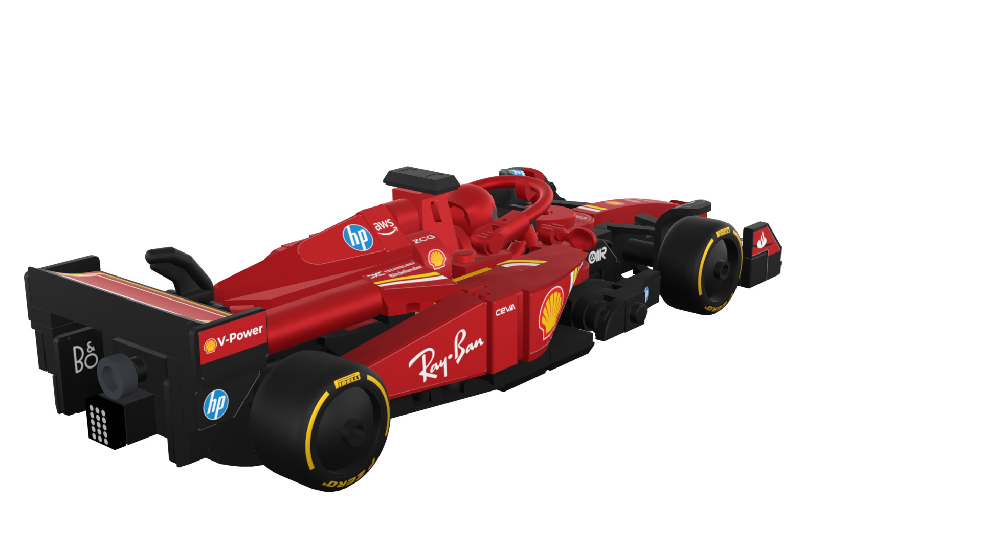 Wikibricks3D - 77242  Ferrari SF-24 --- Full Decal 3D print model_74