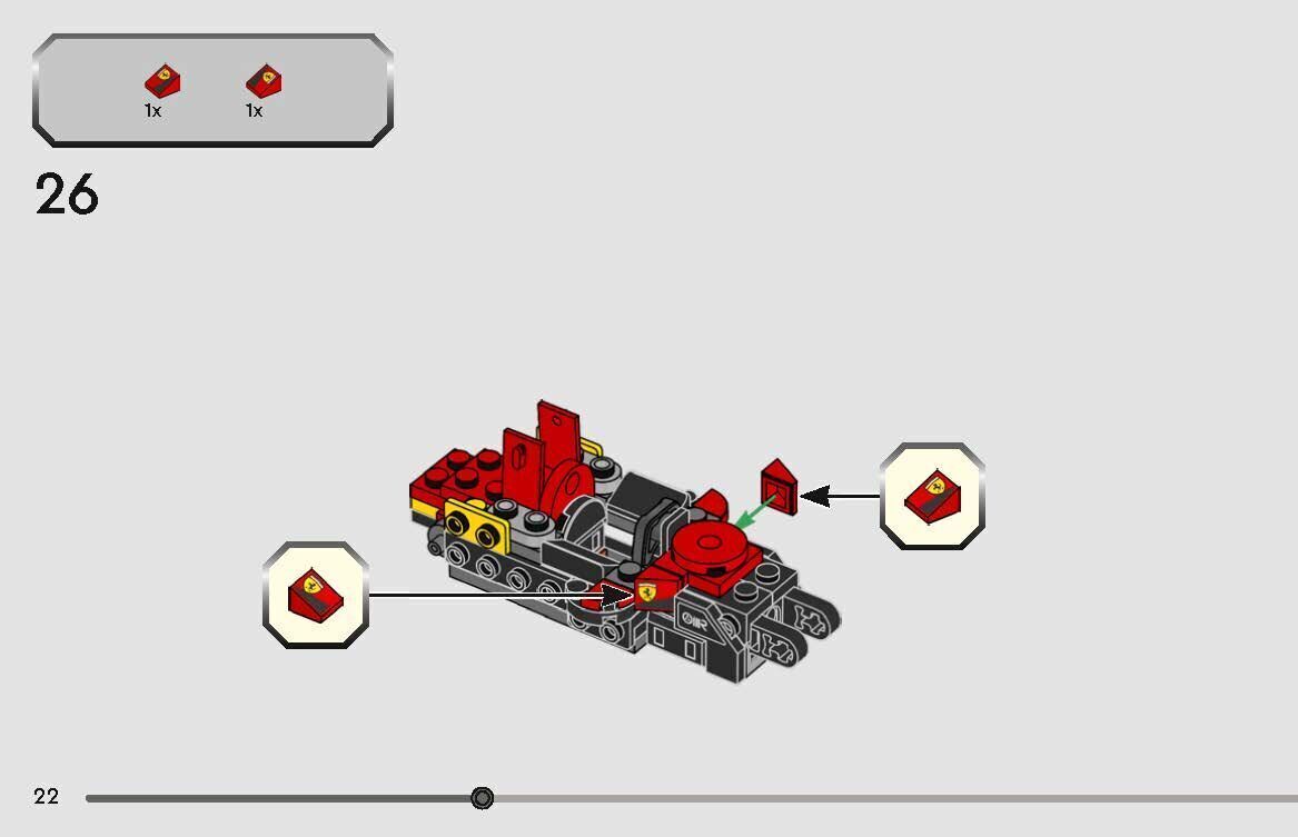 Wikibricks3D - 77242  Ferrari SF-24 --- Full Decal 3D print model_24
