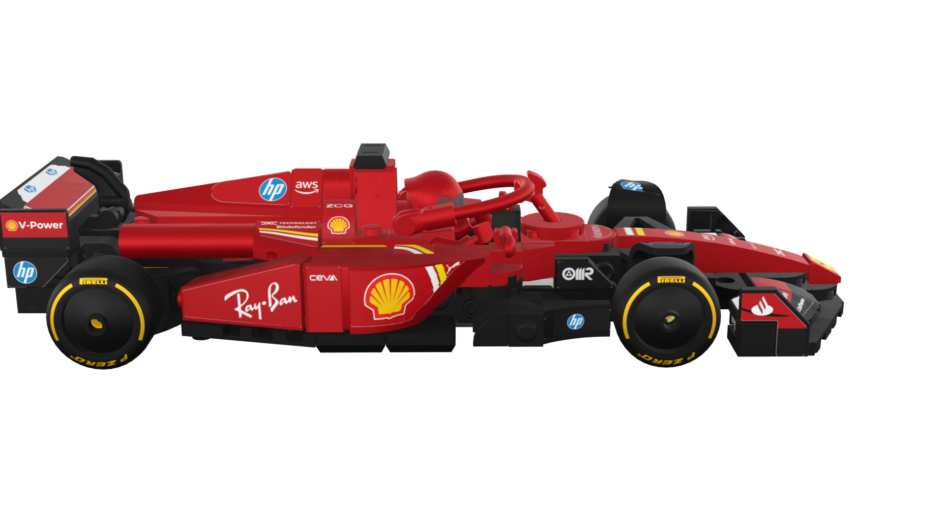 Wikibricks3D - 77242  Ferrari SF-24 --- Full Decal 3D print model_63