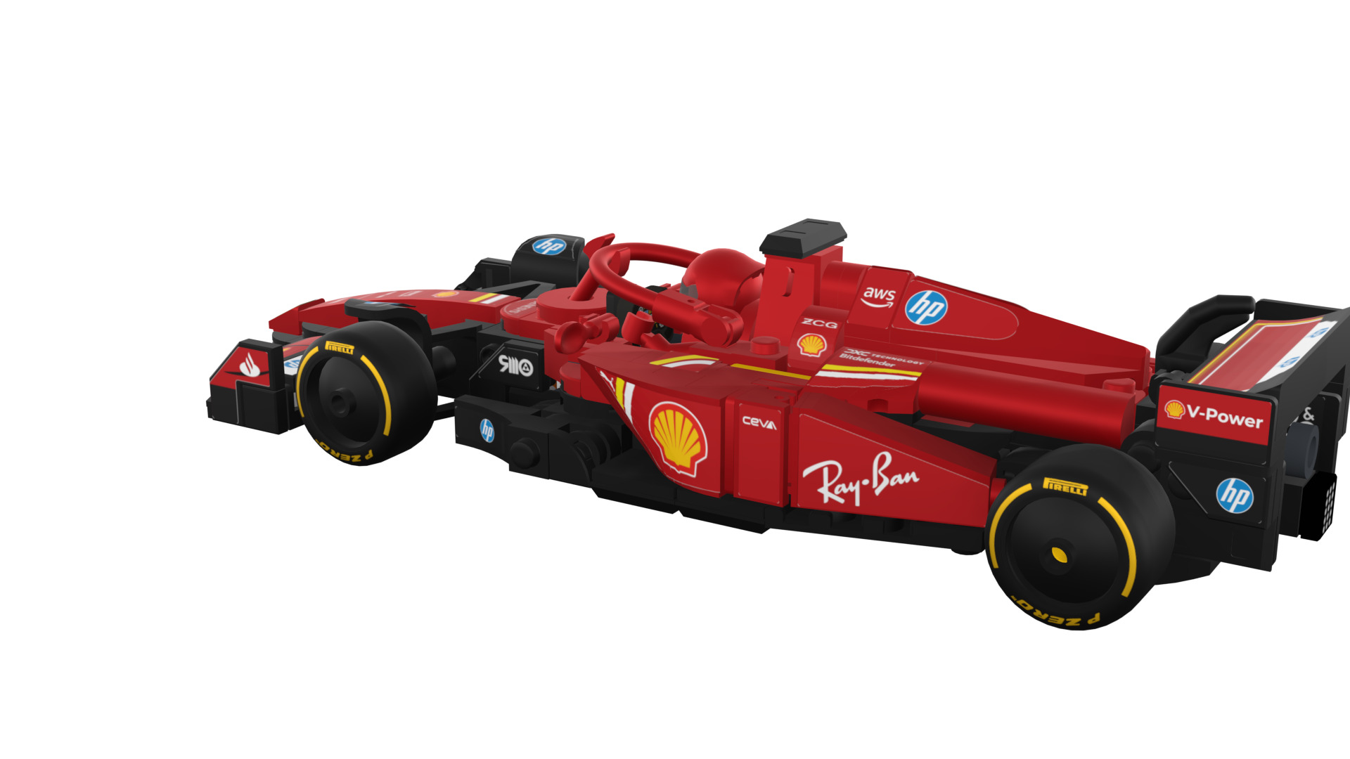 Wikibricks3D - 77242  Ferrari SF-24 --- Full Decal 3D print model_102