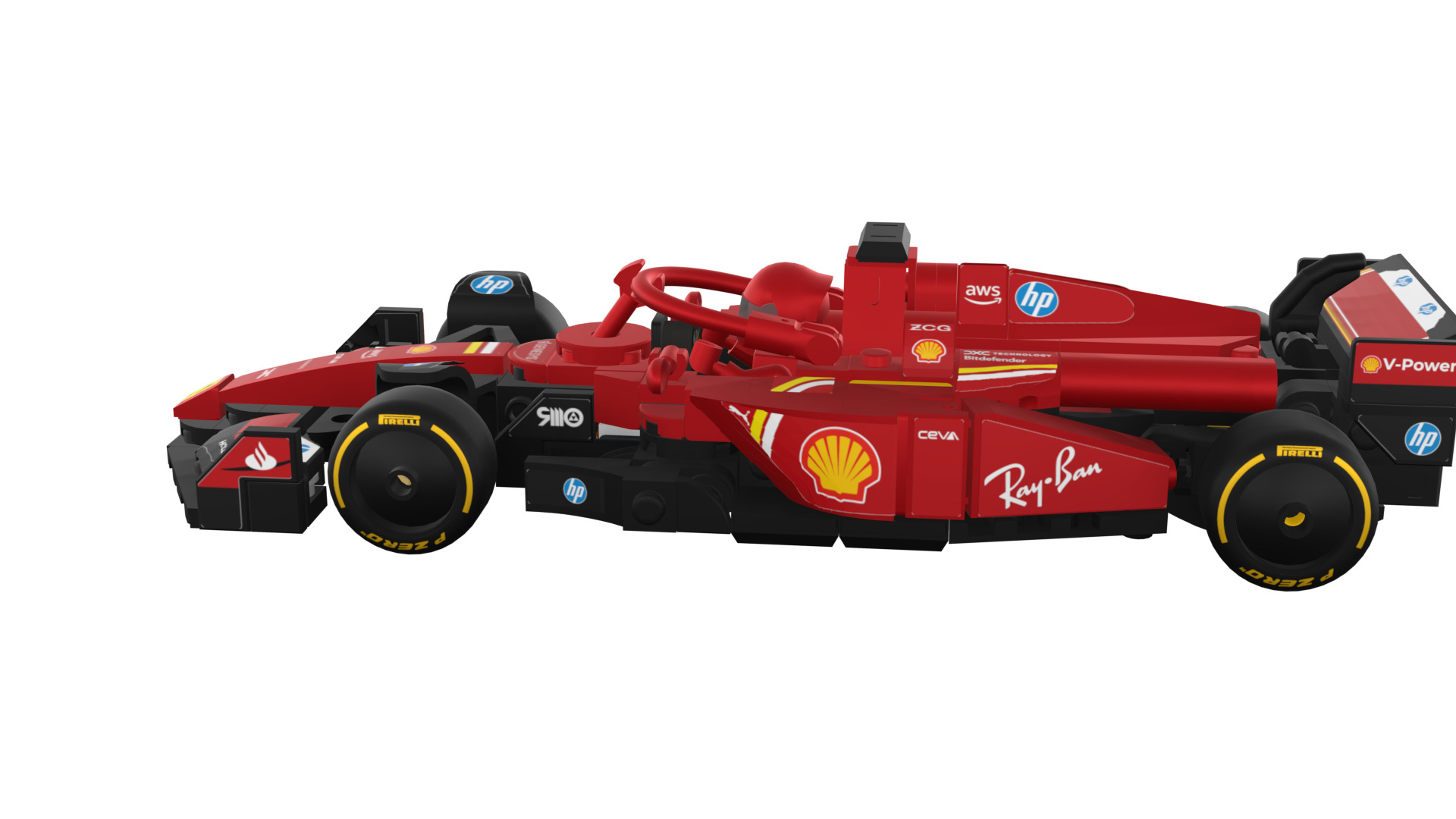 Wikibricks3D - 77242  Ferrari SF-24 --- Full Decal 3D print model_97