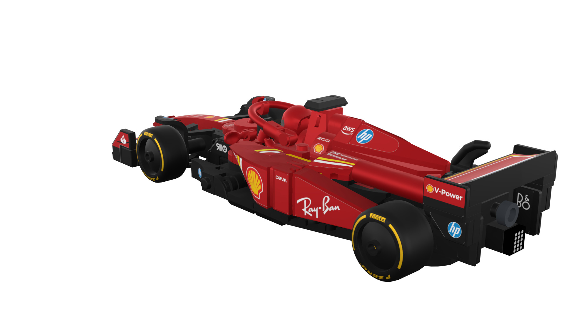 Wikibricks3D - 77242  Ferrari SF-24 --- Full Decal 3D print model_83