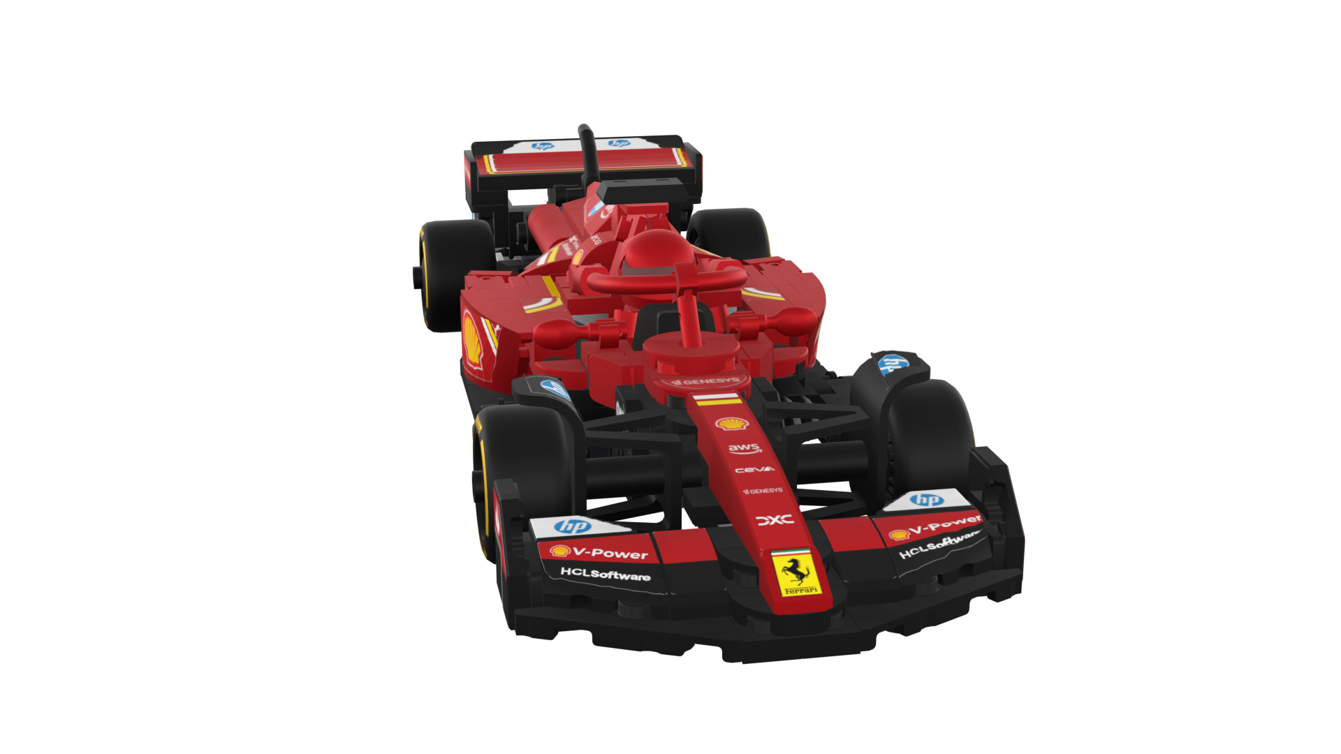 Wikibricks3D - 77242  Ferrari SF-24 --- Full Decal 3D print model_81