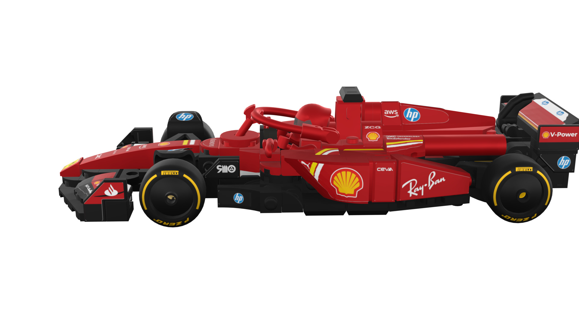 Wikibricks3D - 77242  Ferrari SF-24 --- Full Decal 3D print model_93