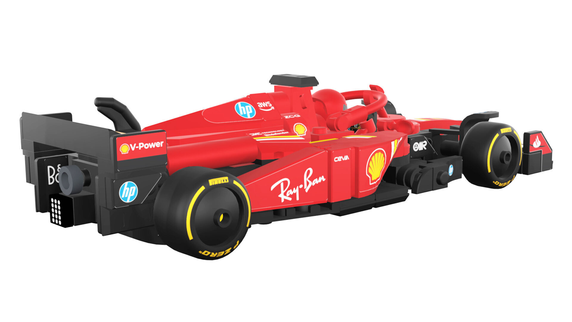 Wikibricks3D - 77242  Ferrari SF-24 --- Full Decal 3D print model_4
