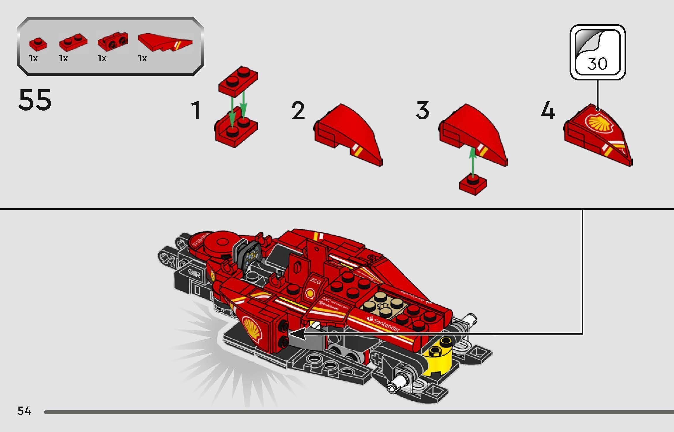 Wikibricks3D - 77242  Ferrari SF-24 --- Full Decal 3D print model_56