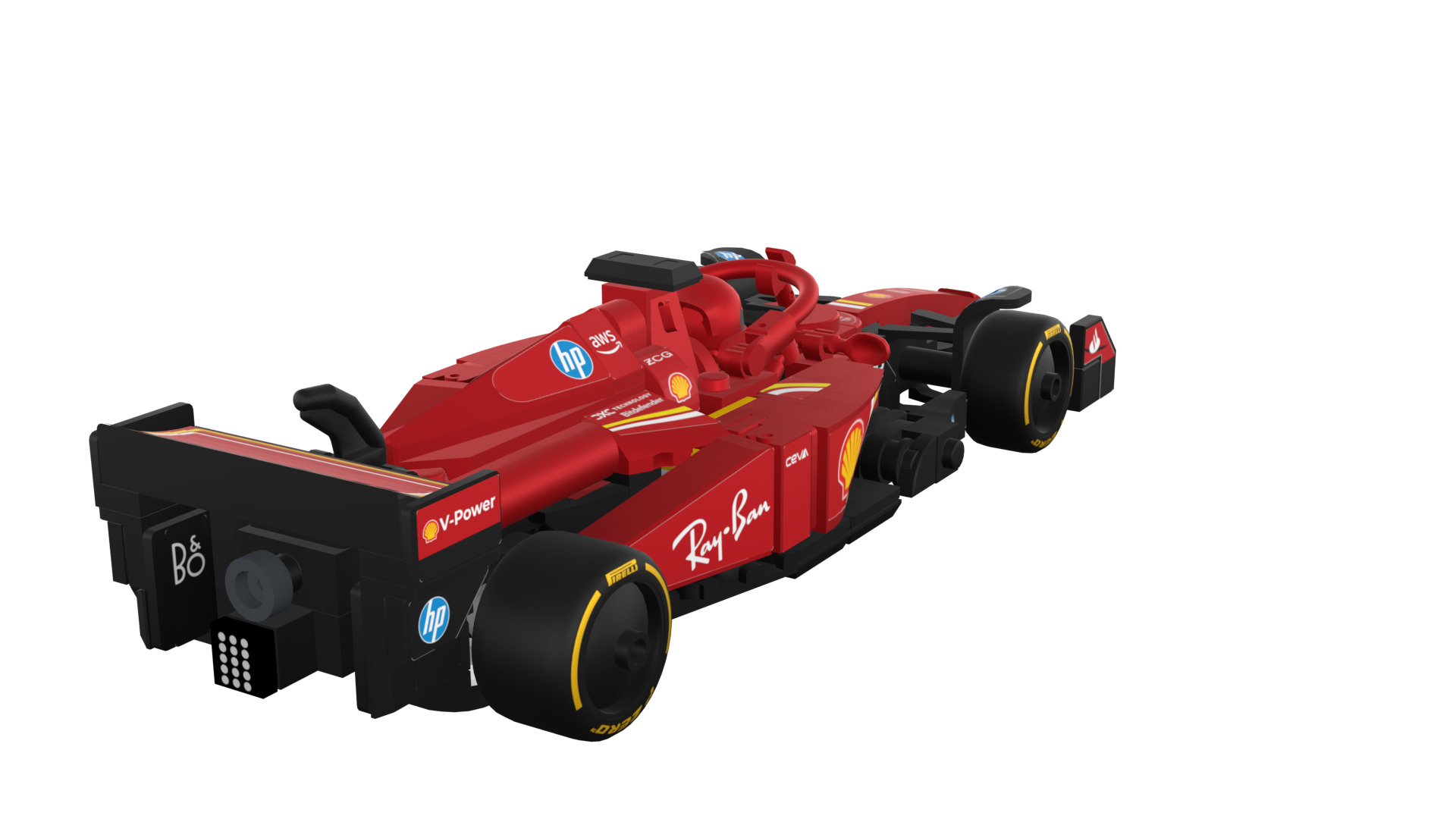 Wikibricks3D - 77242  Ferrari SF-24 --- Full Decal 3D print model_76