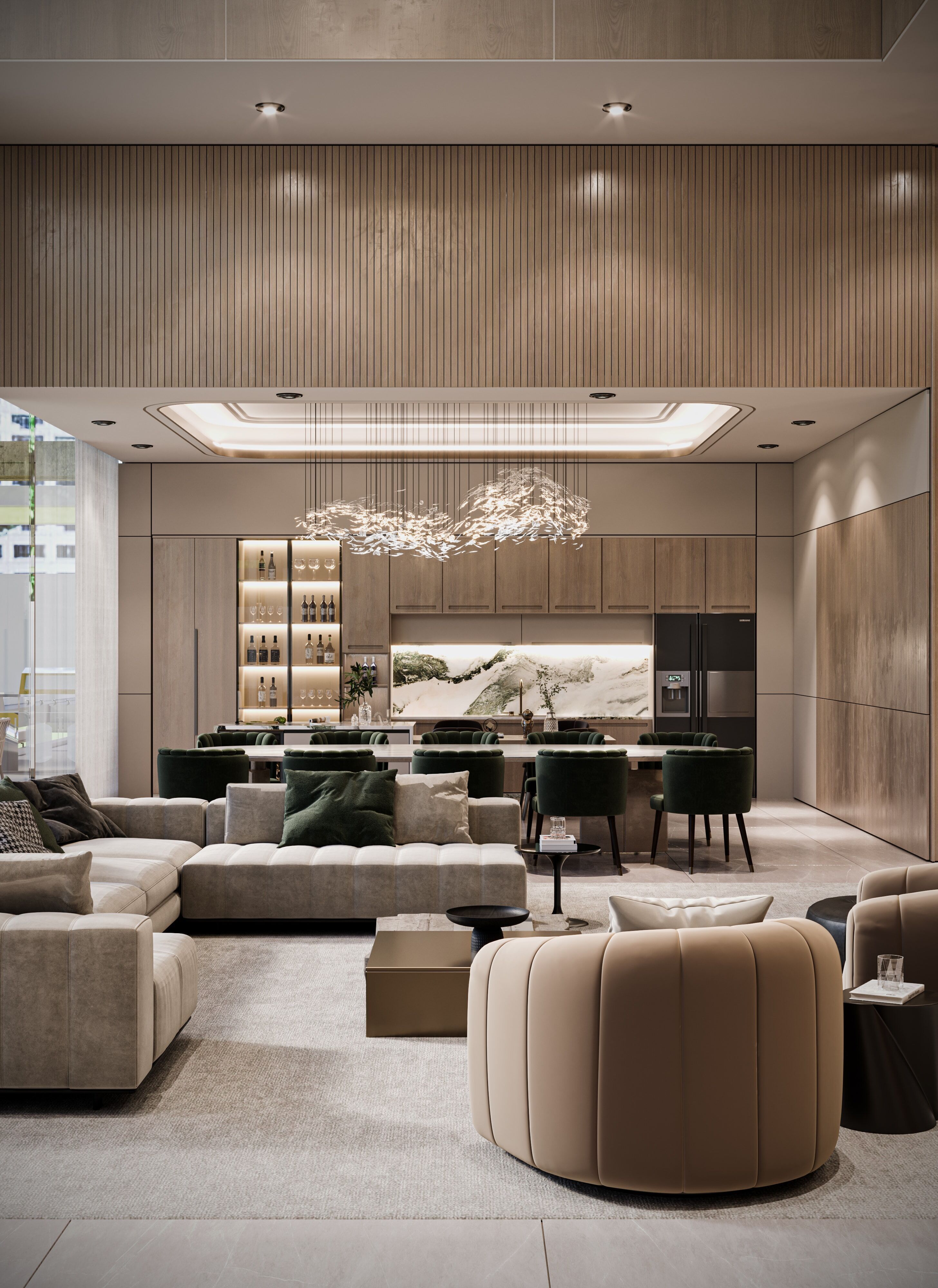 Modern Luxury Villa 3D model_7