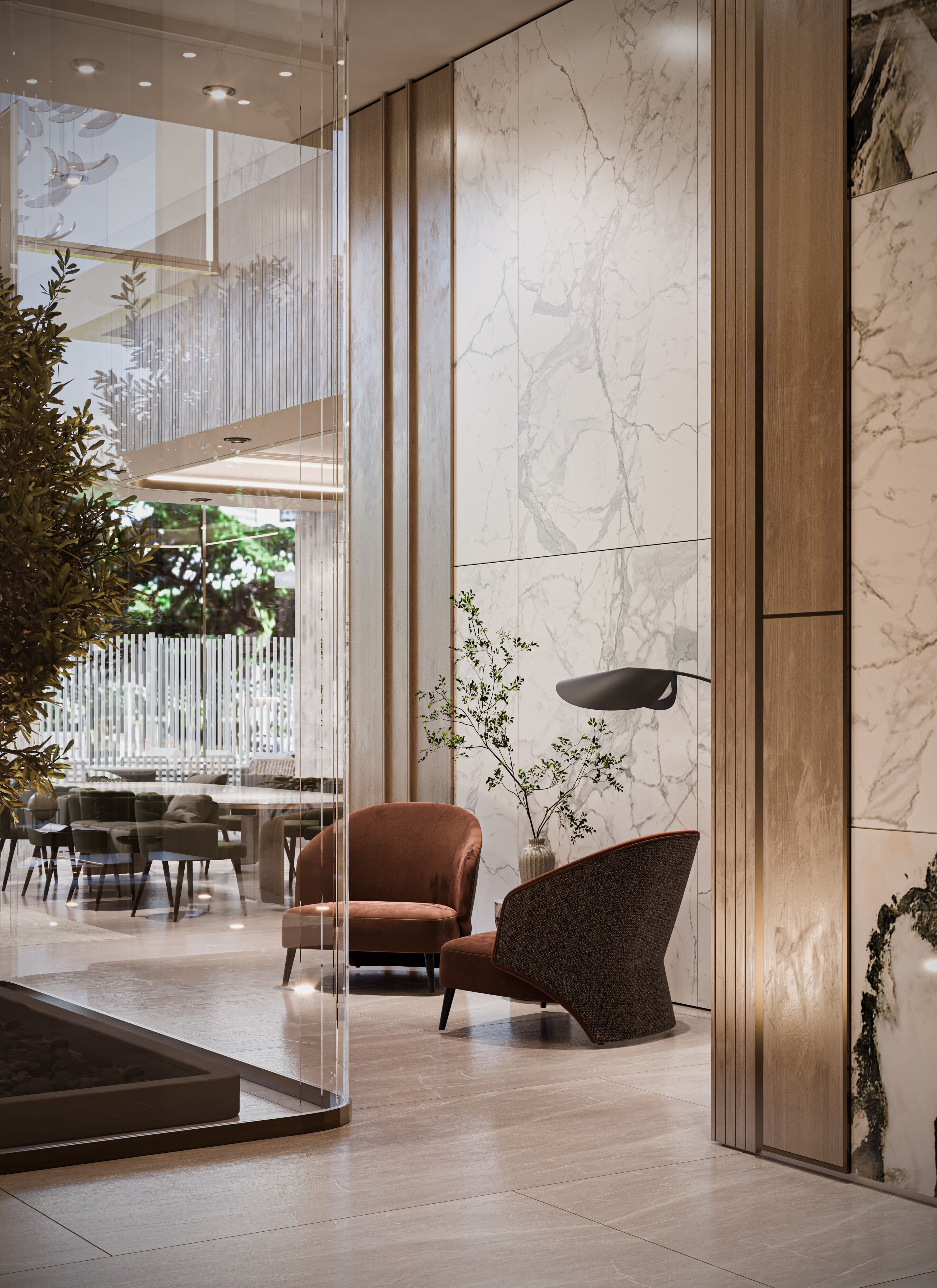 Modern Luxury Villa 3D model_12