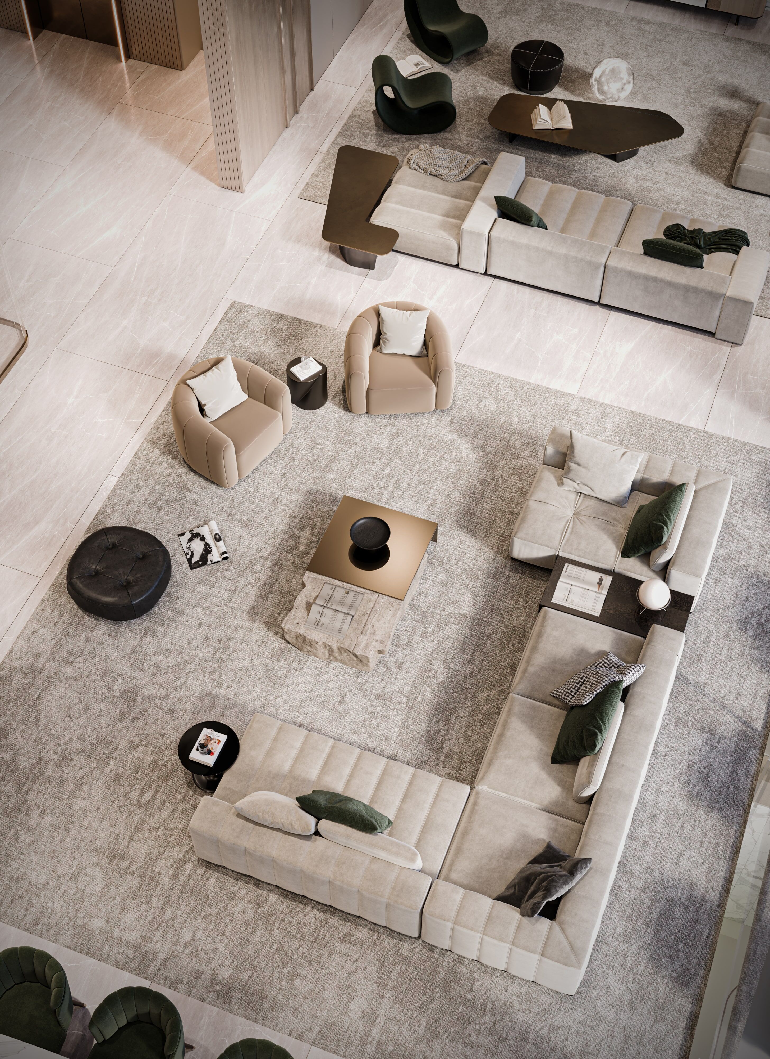 Modern Luxury Villa 3D model_11