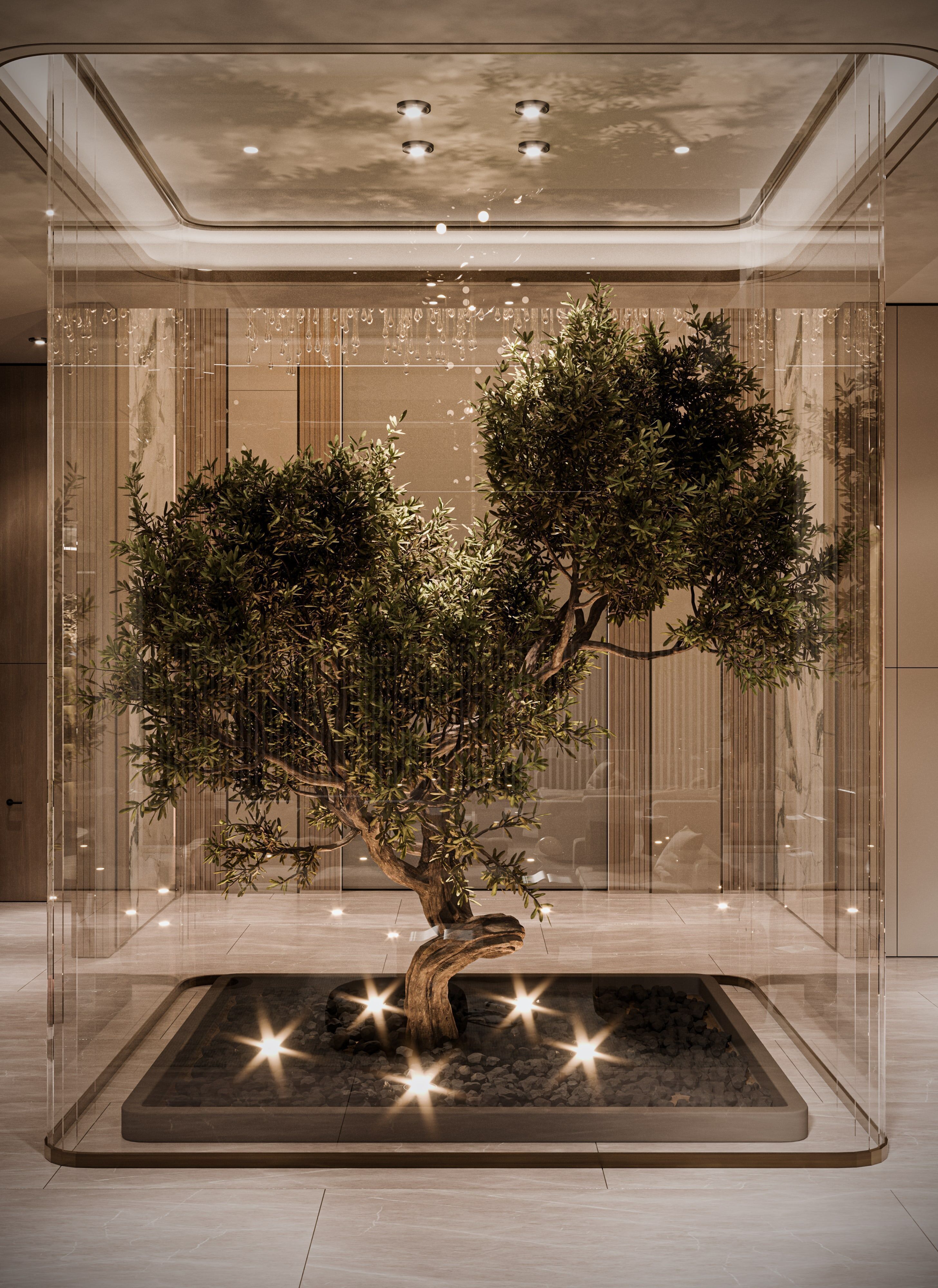 Modern Luxury Villa 3D model_9