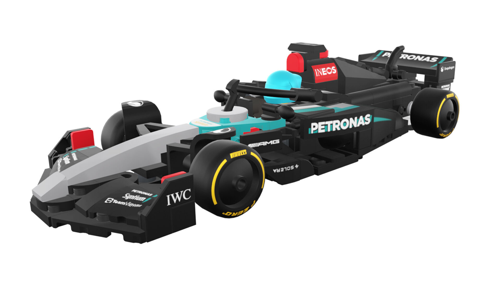 Wikibricks3D - 77244  Mercedes-AMG PETRONAS F1 --- Full Decal 3D print model_1