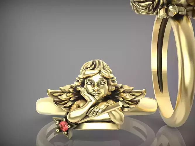 Baby Angel Ring V031