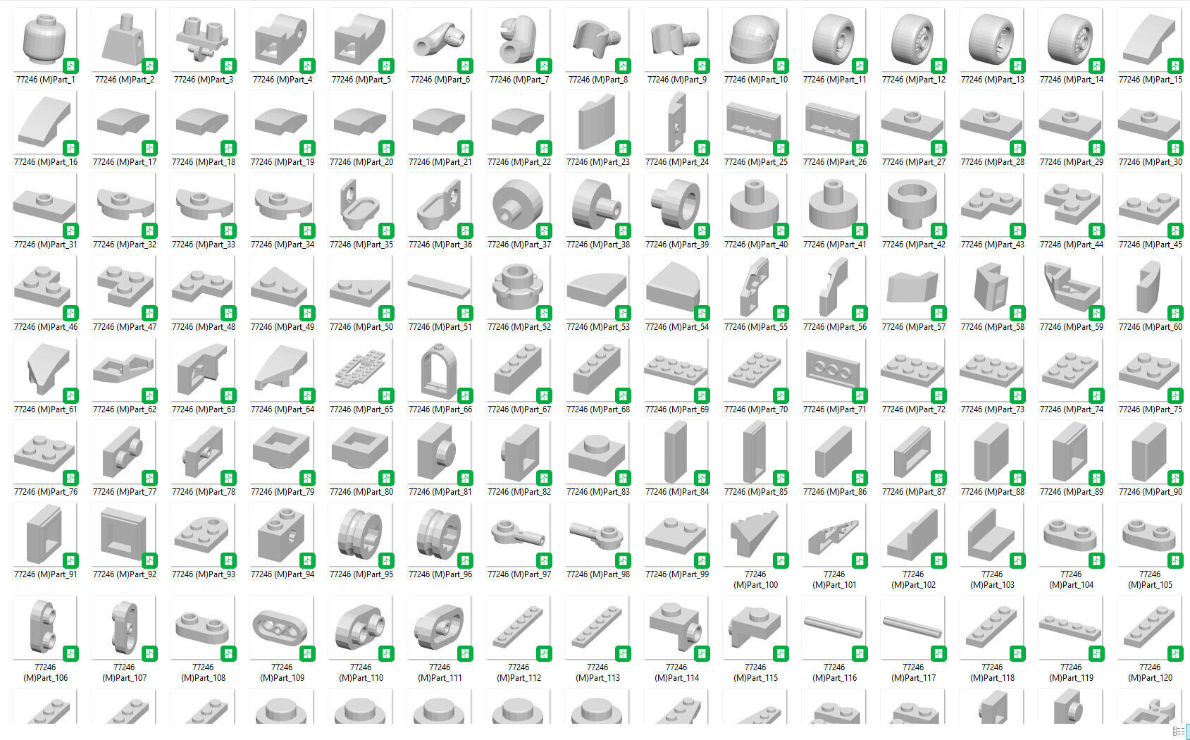 Wikibricks3D - 77246 Visa Cash App VCARB 01 --- Full Decal 3D print model_5