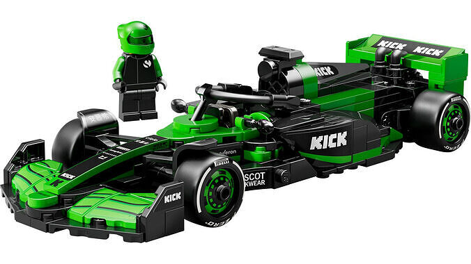 Wikibricks3D - 77247  KICK Sauber F1 Team C44--- Full Decal 3D print model