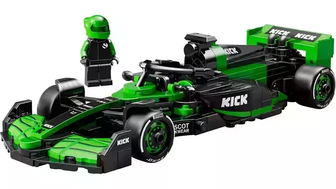 Wikibricks3D - 77247  KICK Sauber F1 Team C44--- Full Decal