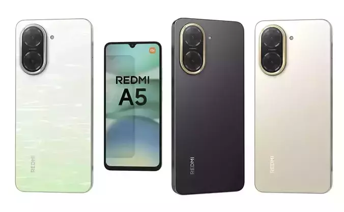 Xiaomi Redmi A5 4G All Colors 3D model