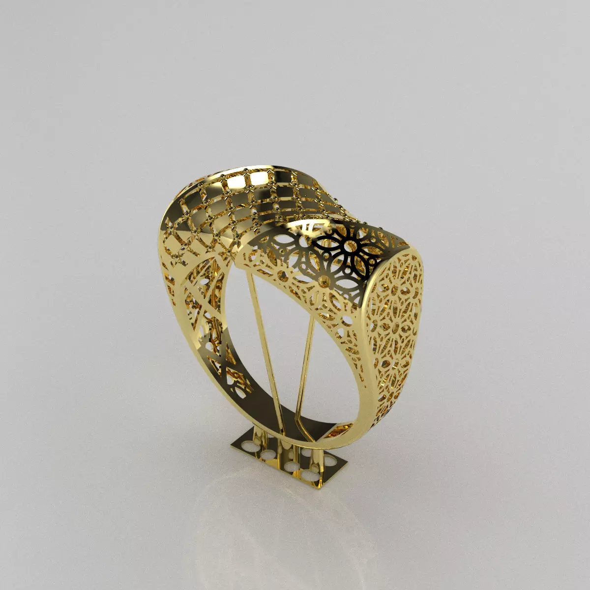 Fusion ring 3D printer model code 238 3D print model 3D print model