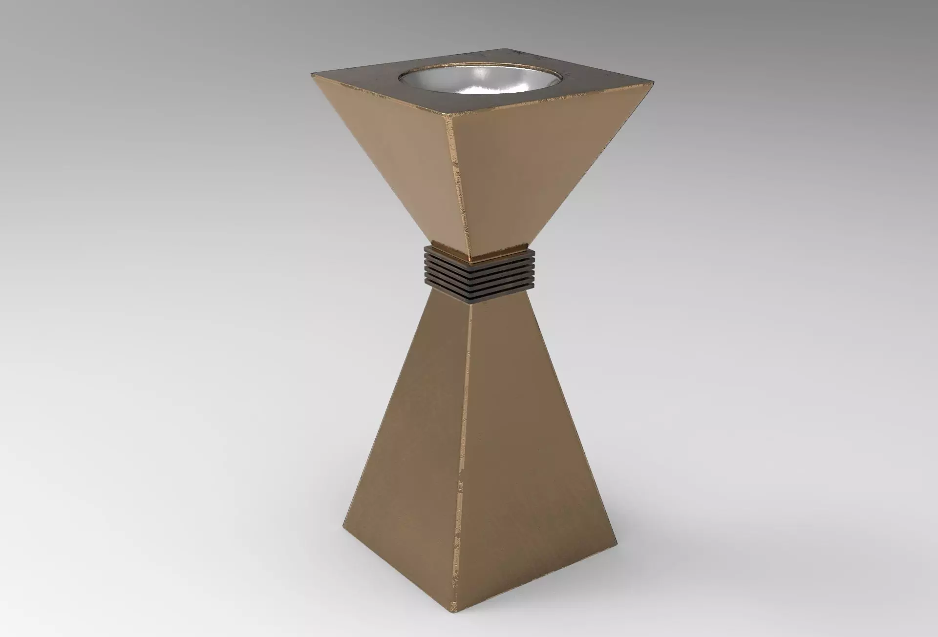 Feqq Plant Pot Low-poly 3D model_0