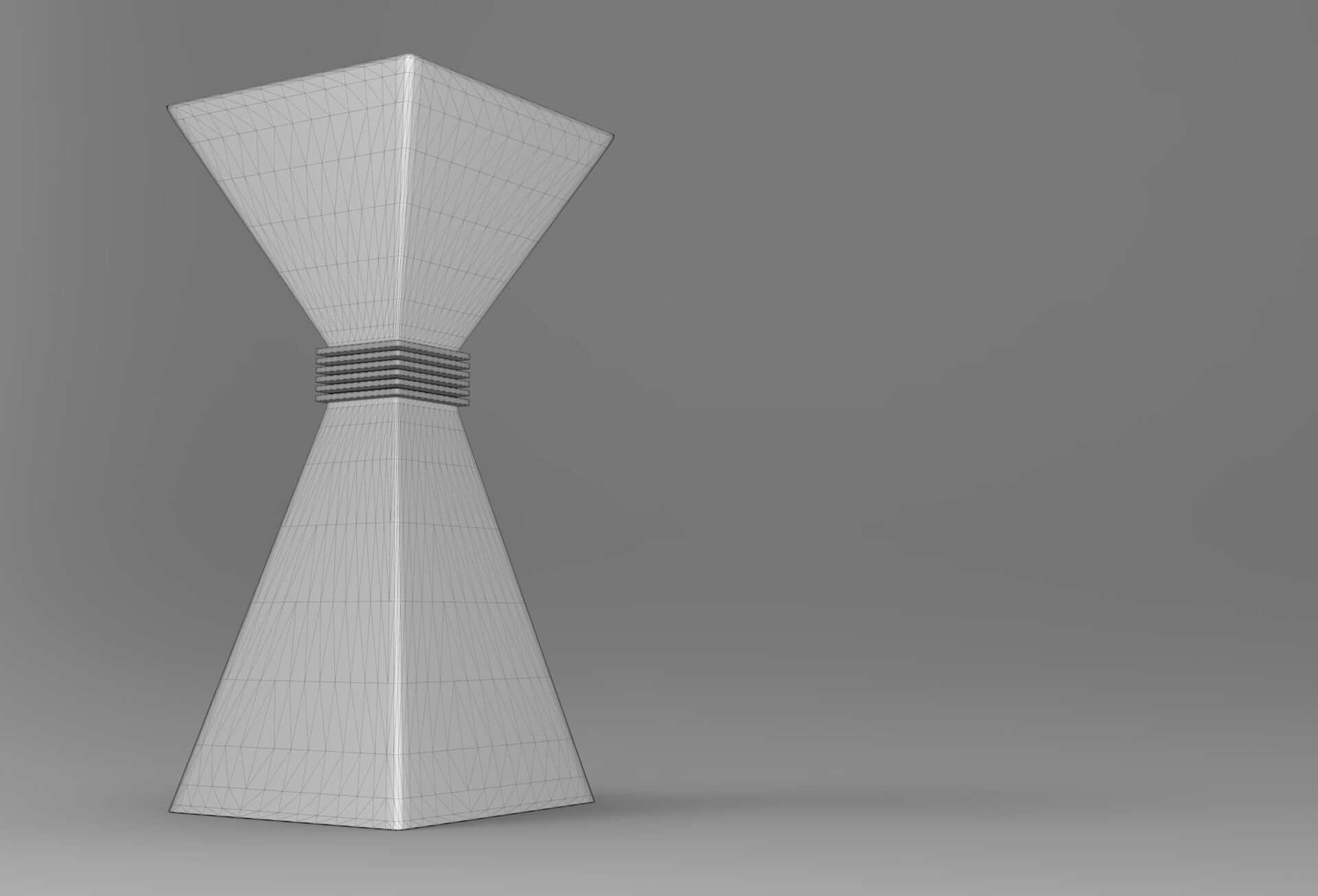 Feqq Plant Pot Low-poly 3D model_6