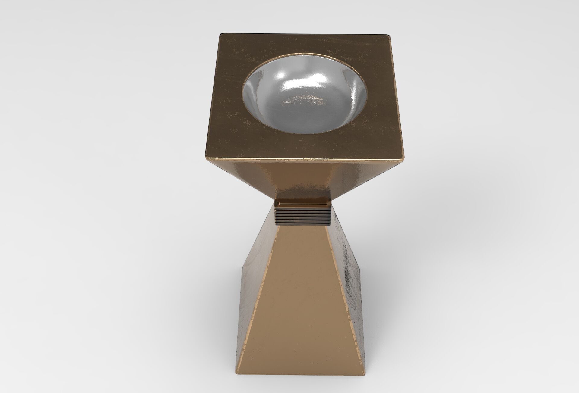 Feqq Plant Pot Low-poly 3D model_4