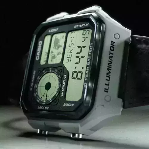 Casio World Time Digital Watch