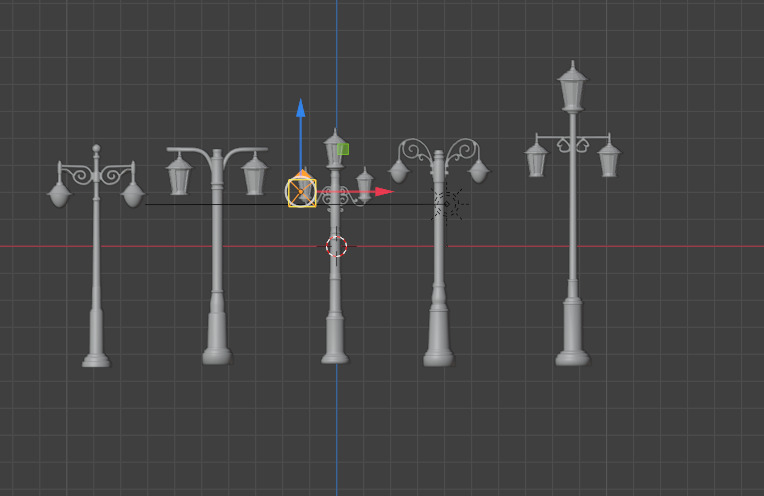 Modern Elegant Streetlight Designs for Luxury Homes 3D print model_13