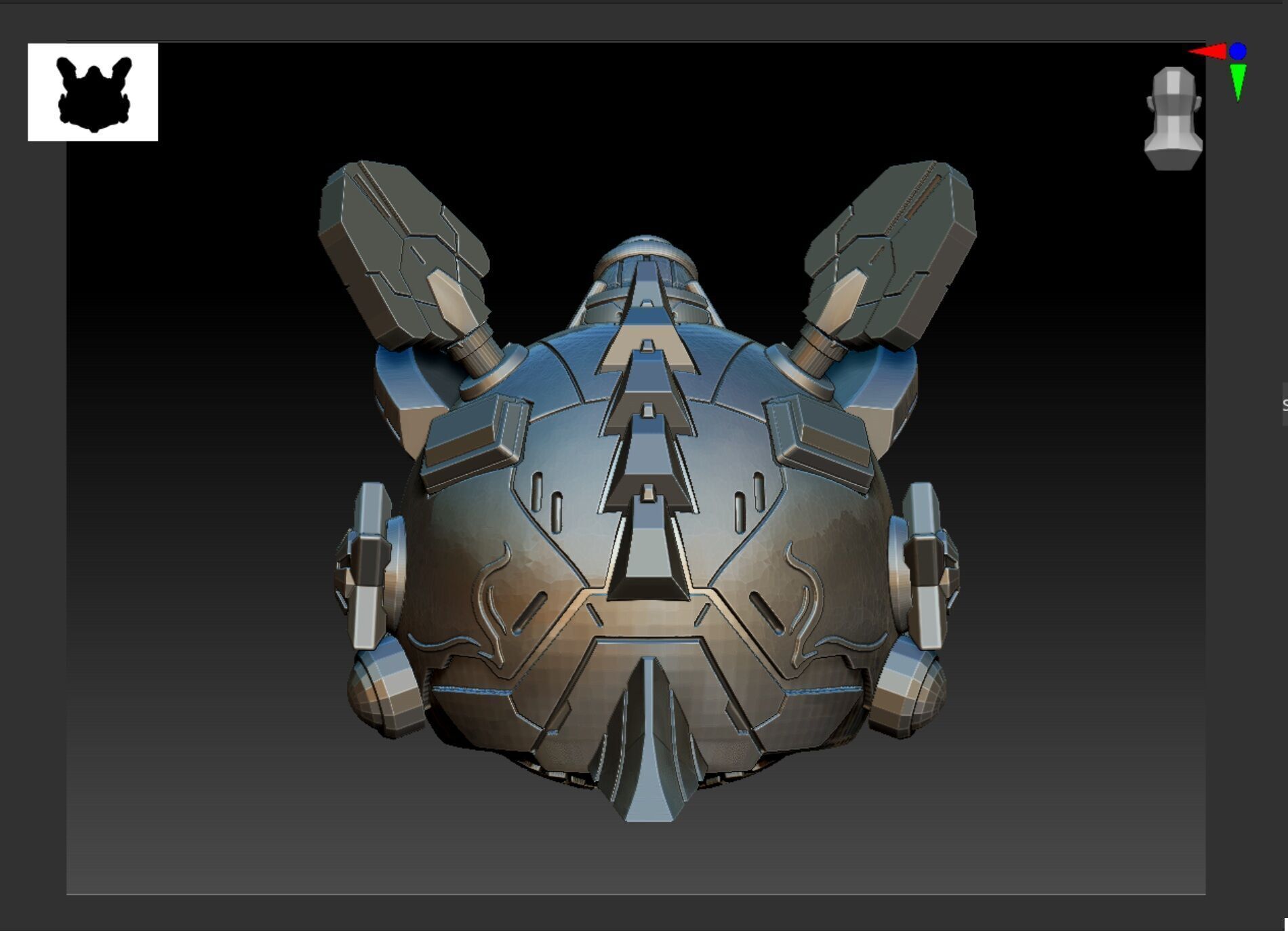 LION DANCE ROBOT X GUNDAM 3D print model_7