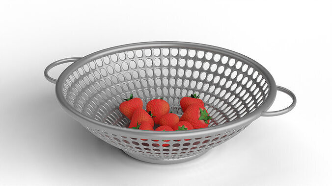 Colander Low-poly 3D model