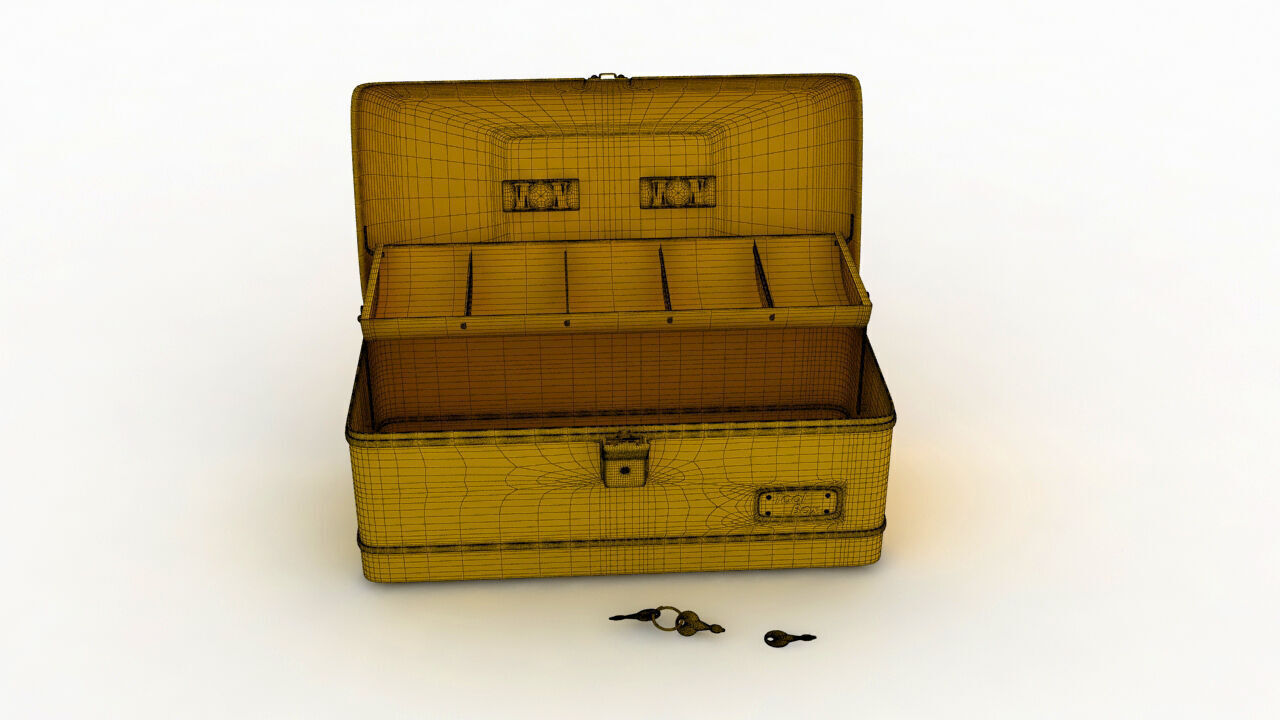 Folding Tool Box 3D model_29