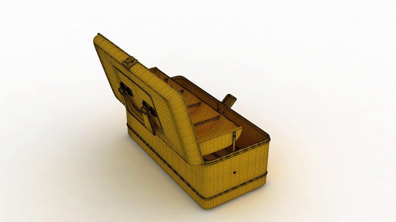 Folding Tool Box 3D model_25