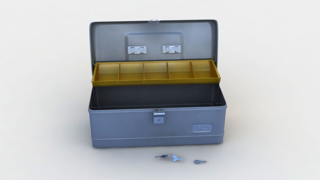 Folding Tool Box 3D model_13
