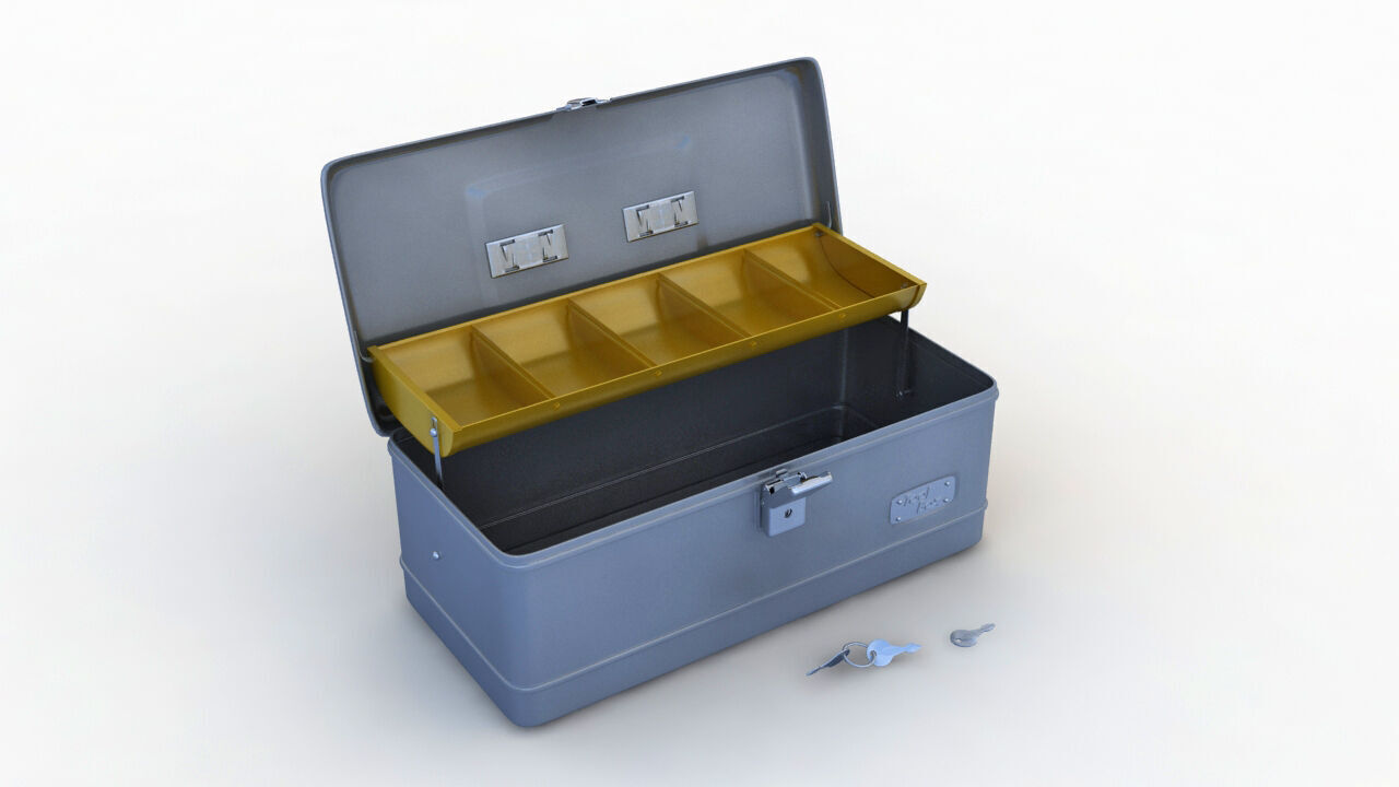 Folding Tool Box 3D model_12