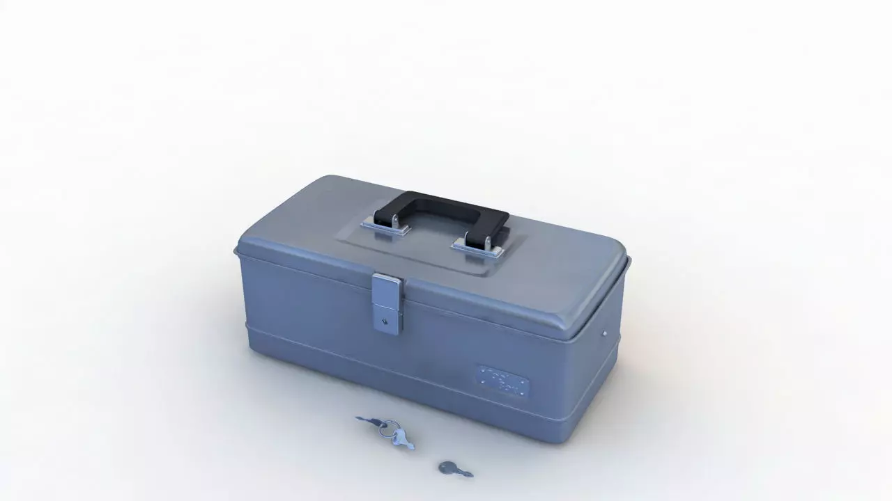 Folding Tool Box 3D model_0
