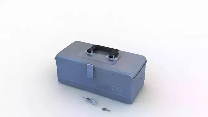 Folding Tool Box 3D model